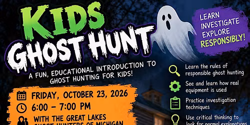 Kids Ghost Hunt