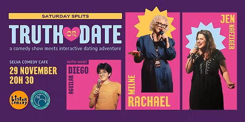 Saturday Splits @ Selva Comedy Cafe Ft. Rachael Milne and Jen Nafziger