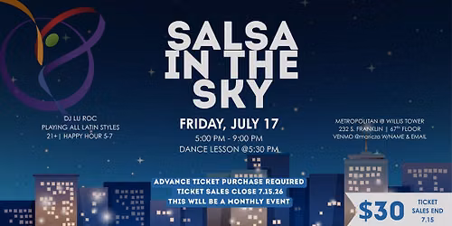 Salsa in the Sky at Willis Tower