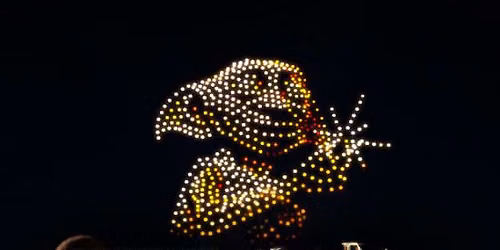 DroneArt Show: Harry Potter\u2122 at The South Lawn at State Farm Stadium