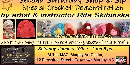 Second Saturday Crochet demonstration