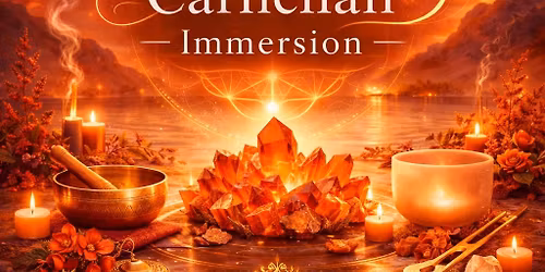 Crystal Journeys : Carnelian Immersion: Sound & Crystal Healing 