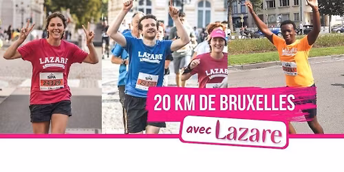 20 km de Bruxelles - Viens courir avec Lazare !