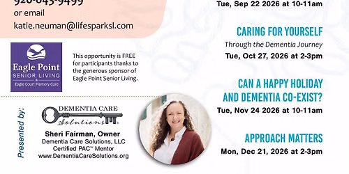 Speaker, Sheri Fairman- Balancing risk and independence in dementia care