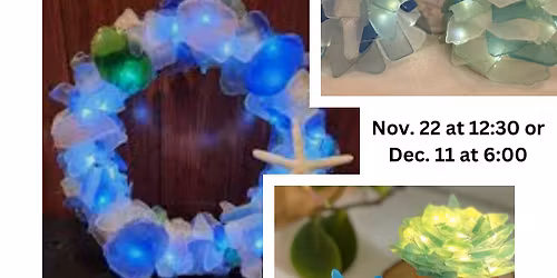 Sea Glass Craft at Revive Cafe