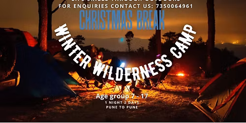 WINTER WILDERNESS CAMP Christmas Break