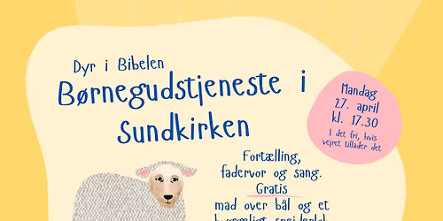 B\u00f8rnegudstjeneste i Sundkirken