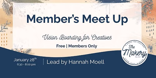 Member Meet-Up: Vision Boarding for Creatives