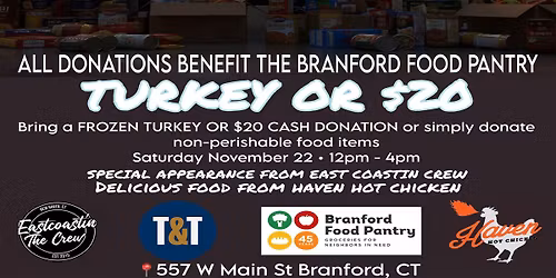 Final Collection Party + Turkey or $20