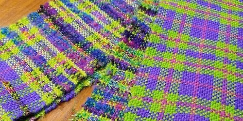 Formal to Funky Scarf \u2013 Introduction to Rigid Heddle Weaving Class
