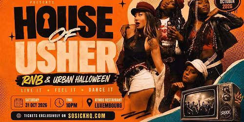 HOUSE OF USHER \u2014 RnB & Urban Halloween
