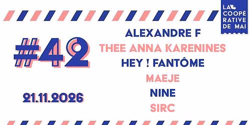 Show Case Club #42 \/ La Coop\u00e9rative de Mai