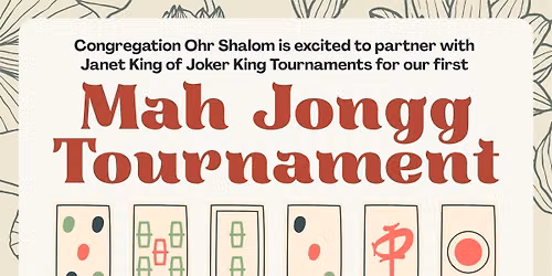 Mah Jongg Tournament
