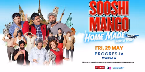 Sooshi Mango \/ 29 May 2026 \/ Progresja, Warsaw
