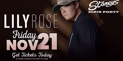 Lily Rose at Stoney's North Forty