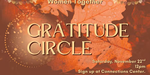 Women Together Gratitude Circle