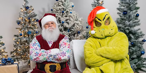 Nacho Average Holiday Photos with Santa & The Grinch!