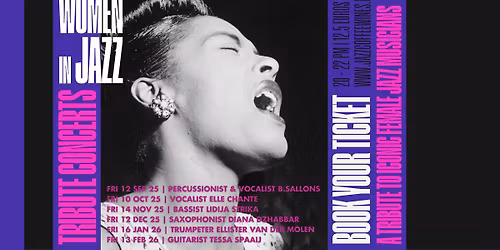 WOMEN IN JAZZ - A Tribute to Iconic Female Jazz Musicians