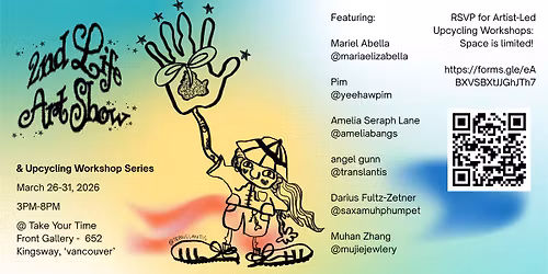 \u272e\u22c6\u02d9 2nd Life Art Show \u02d9\u22c6 \u272e & Upcycling Workshop Series