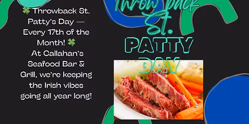 Monthly St. Patty\u2019s Throwback