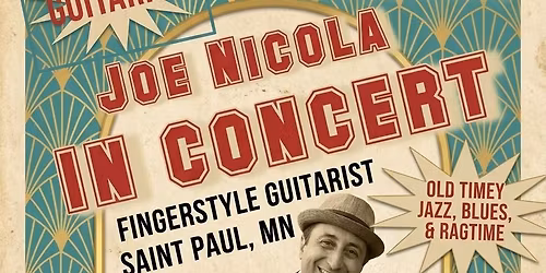 Live Music at Waldmann Brewery - Joe Nicola plays the oldest Saloon in Minnesota!