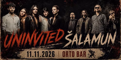 UNINVITED & \u0160ALAMUN | Orto Bar | 11.11.2026