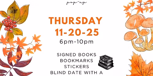 Dark Romance Bookstore Pop-up