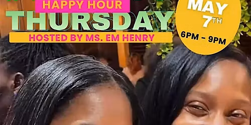 May 7, 2026 #ThirstyThursday Happy Hour at Fiesta Cancun in Waldorf