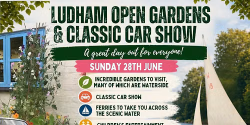 Ludham Open Gardens & Classic Car Show 