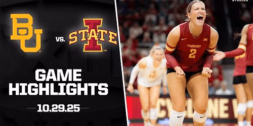 TCU Horned Frogs Volleyball vs. Iowa State Cyclones