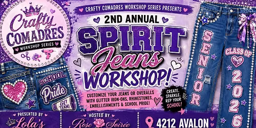 2ND ANNUAL SPIRIT JEANS\/OVERALLS WORKSHOP