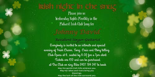 Irish Night in the Snug
