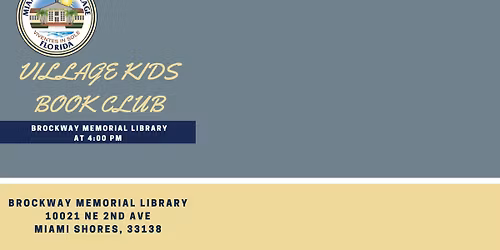 Library Village Kids\u2019 Book Club