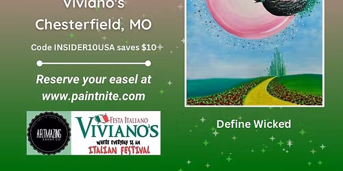 11\/01\/2025 Paint Nite at Viviano\u2019s in Chesterfield, MO
