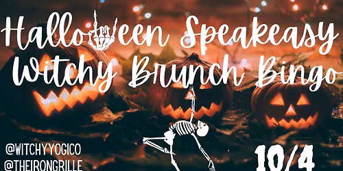 Halloween Speakeasy Witchy Brunch Bingo at BMV