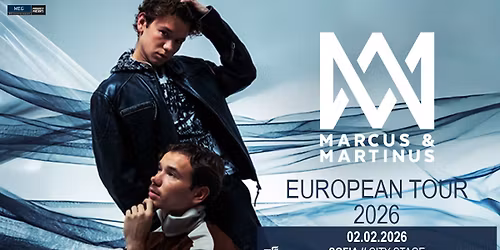 Marcus & Martinus @ City Stage, 02.02.2026