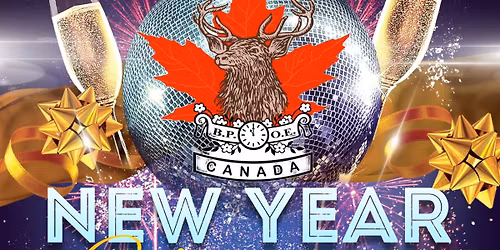 New Years Elks Red Deer Celebration