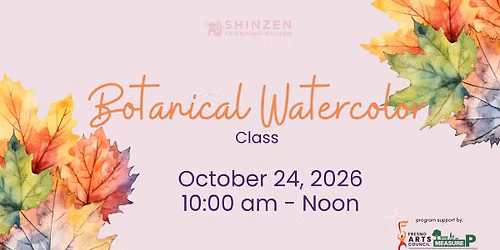 Botanical Watercolor Class