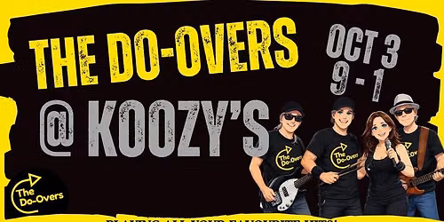 The Do-Overs @ Koozy\u2019s