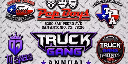 Truck Gang's Annual Fight Against Cancer Plate Sale