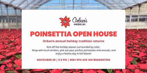 Poinsettia Open House