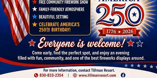 Forth Of July Celebration at Tillman Resort