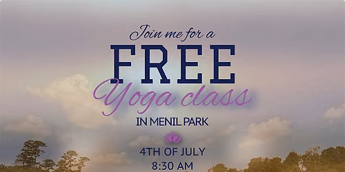 FREE YOGA AT THE PARK