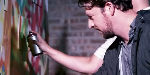 Spray Paint 'n' Sip Urban Art Workshop