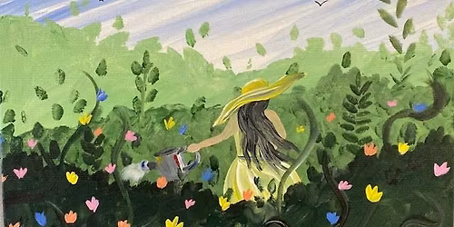Garden Glory Paint & Sip Event