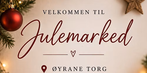 Julemarked p\u00e5 \u00d8yrane Torg
