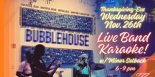 Live Band Karaoke w\/ 302 Wheaton Food Truck