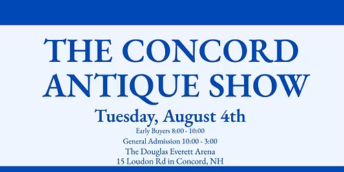 The Concord Antique Show