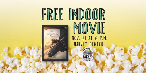 Movie Night at Harvey Community Center: How to Train Your Dragon
