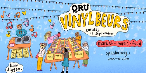 QRU Vinyl Beurs & DJ's